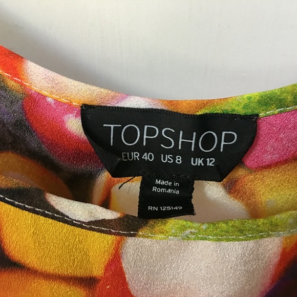Topshop Colorful Candy Top - Picture 5 of 8